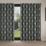 William Morris At Home Marigold Tree Embroidery Woad Wave Curtain