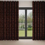 William Morris At Home Marigold Velvet Berry Wave Curtain