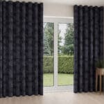William Morris At Home Marigold Velvet Indigo Wave Curtain