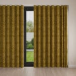 William Morris At Home Marigold Velvet Ochre Wave Curtain