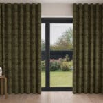 William Morris At Home Marigold Velvet Sage Wave Curtain