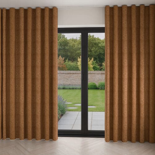 William Morris At Home Marigold Woven Madder Wave Curtain