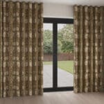 William Morris At Home Pimpernel Brick Wave Curtain