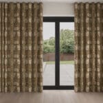 William Morris At Home Pimpernel Brick Wave Curtain