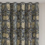 William Morris At Home Pimpernel Indigo Wave Curtain