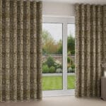 William Morris At Home Pimpernel Velvet Flint Wave Curtain