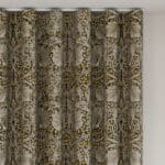 William Morris At Home Pimpernel Velvet Flint Wave Curtain