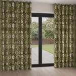 William Morris At Home Pimpernel Velvet Nettle Wave Curtain
