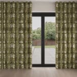 William Morris At Home Pimpernel Velvet Nettle Wave Curtain
