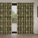 William Morris At Home Pimpernel Velvet Nettle Wave Curtain