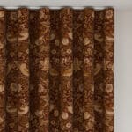 William Morris At Home Strawberry Thief Madder Wave Curtain