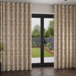 William Morris At Home Strawberry Thief Ochre Wave Curtain