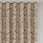 William Morris At Home Strawberry Thief Ochre Wave Curtain