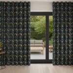 William Morris At Home Strawberry Thief Woad Wave Curtain