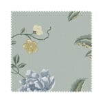 Laura Ashley Summer Palace Jade Green Wave Curtain