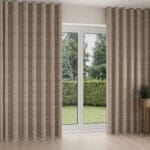 William Morris At Home Strawberry Thief Woven Limestone Wave Curtain