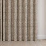 William Morris At Home Strawberry Thief Woven Limestone Wave Curtain