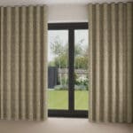 William Morris At Home Strawberry Thief Woven Sage Wave Curtain