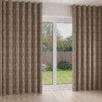 William Morris At Home Strawberry Thief Woven Walnut Wave Curtain