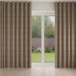William Morris At Home Strawberry Thief Woven Walnut Wave Curtain