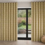 William Morris At Home Wild Tulip Ochre Wave Curtain