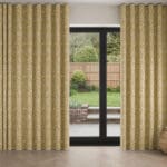 William Morris At Home Wild Tulip Ochre Wave Curtain