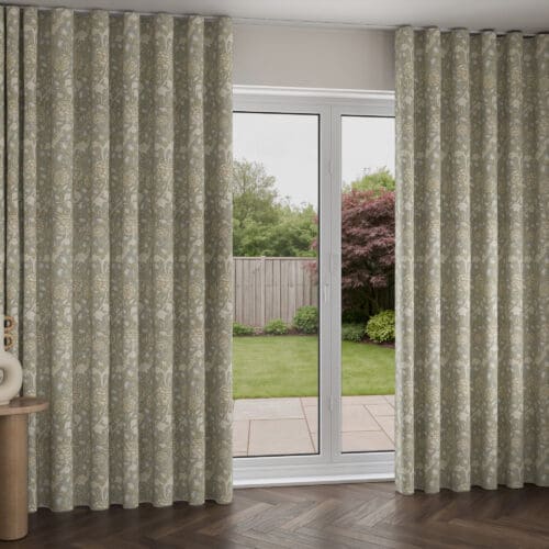 William Morris At Home Wild Tulip Sage Wave Curtain