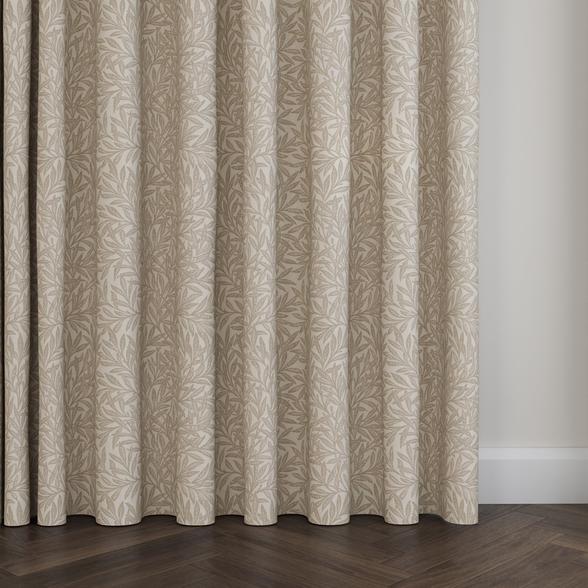 William Morris At Home Willow Jute Wave Curtain - Image 5