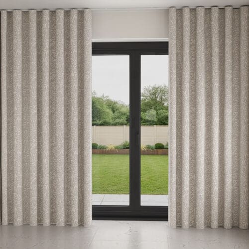 William Morris At Home Willow Limestone Wave Curtain
