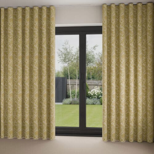 William Morris At Home Compton Silhouette Velvet Barley Wave Curtain