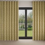 William Morris At Home Compton Silhouette Velvet Barley Wave Curtain