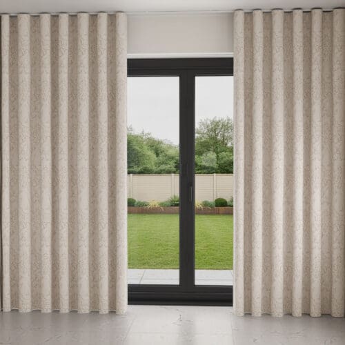William Morris At Home Compton Silhouette Velvet Cloud Wave Curtain