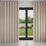 William Morris At Home Compton Silhouette Velvet Cloud Wave Curtain