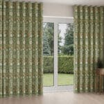 William Morris At Home Compton Velvet Apple Wave Curtain