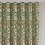 William Morris At Home Compton Velvet Apple Wave Curtain