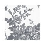 Laura Ashley Tuileries Charcoal Wave Curtain
