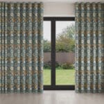 William Morris At Home Compton Velvet Bluebird Wave Curtain