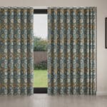 William Morris At Home Compton Velvet Bluebird Wave Curtain
