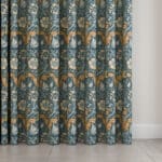 William Morris At Home Compton Velvet Bluebird Wave Curtain