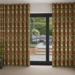 William Morris At Home Compton Velvet Brick Wave Curtain