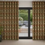 William Morris At Home Compton Velvet Brick Wave Curtain