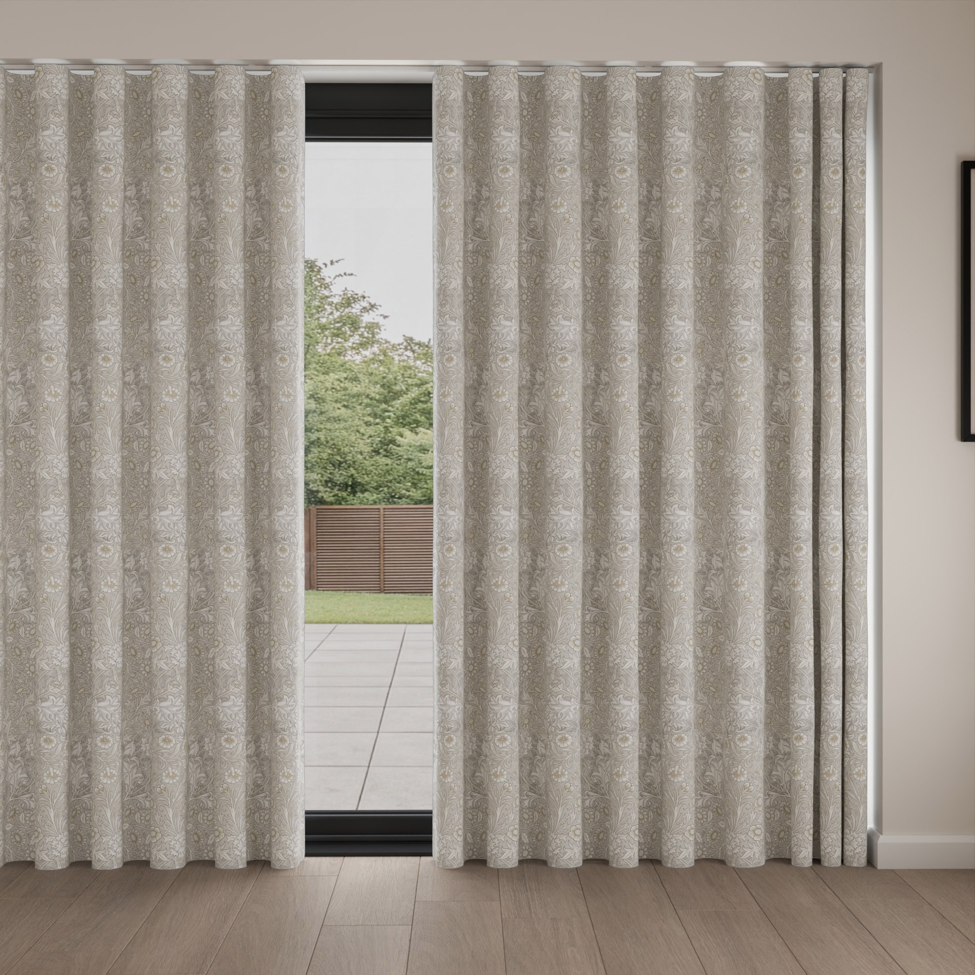 William Morris At Home Double Bough Barley Wave Curtain - Image 4