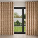 William Morris At Home Double Bough Terracotta Wave Curtain