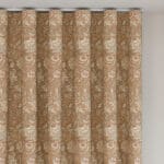 William Morris At Home Double Bough Terracotta Wave Curtain