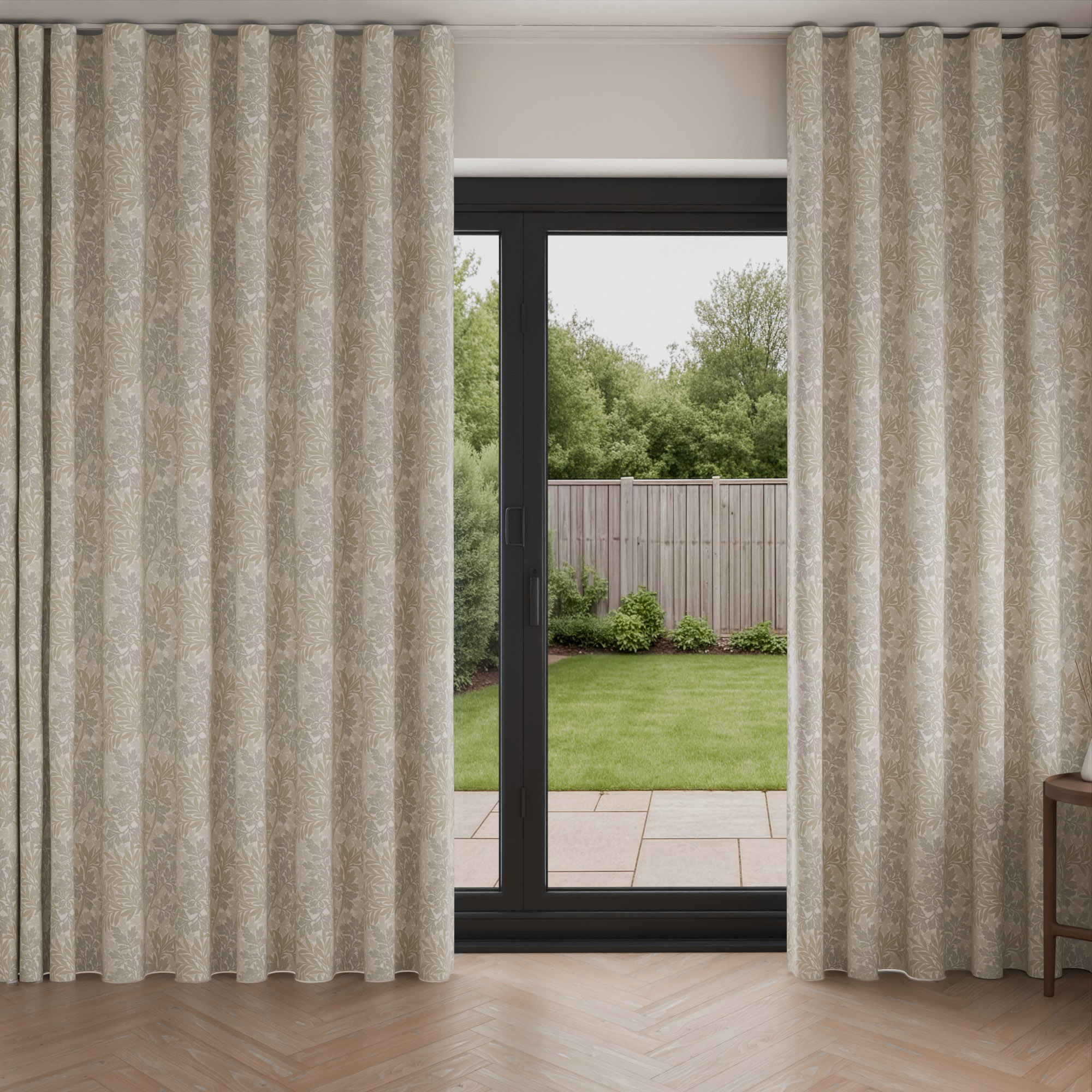 William Morris At Home Foliage Barley Wave Curtain - Image 3