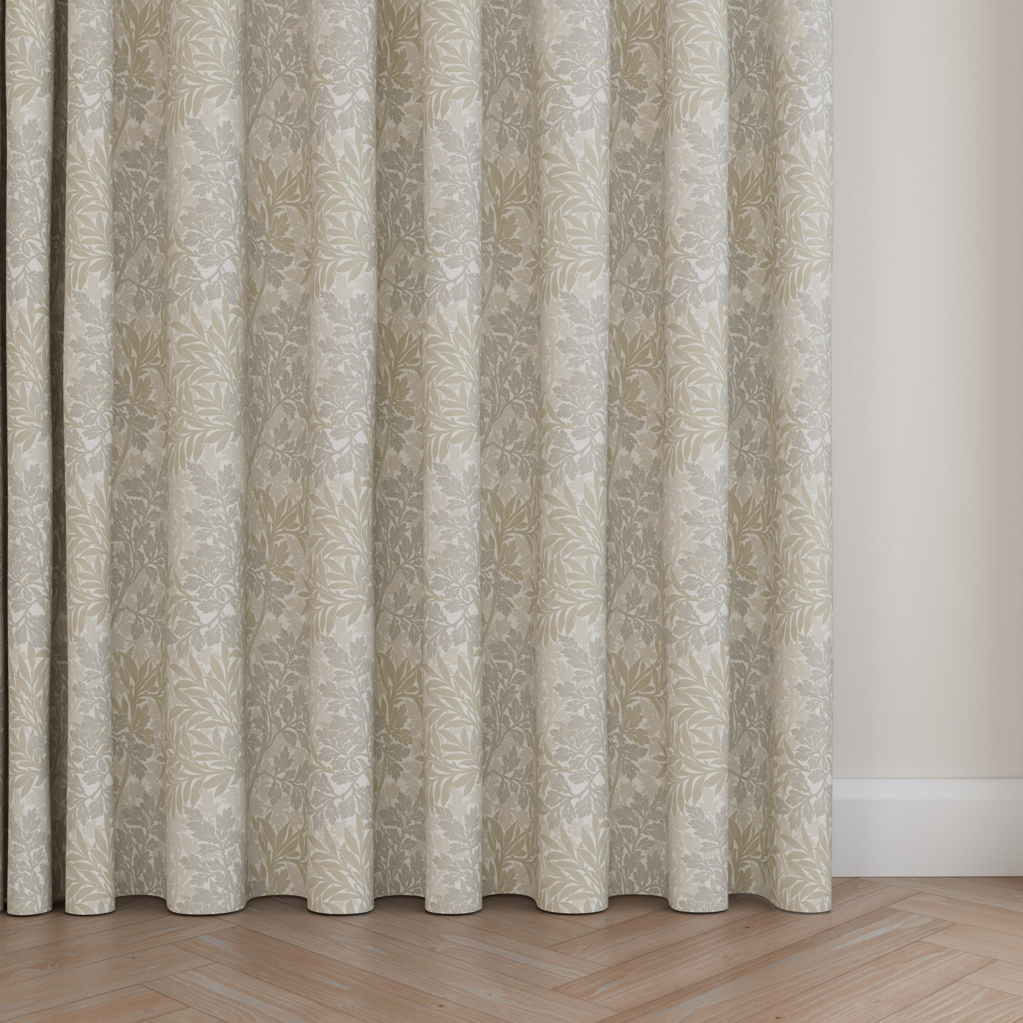 William Morris At Home Foliage Barley Wave Curtain - Image 5