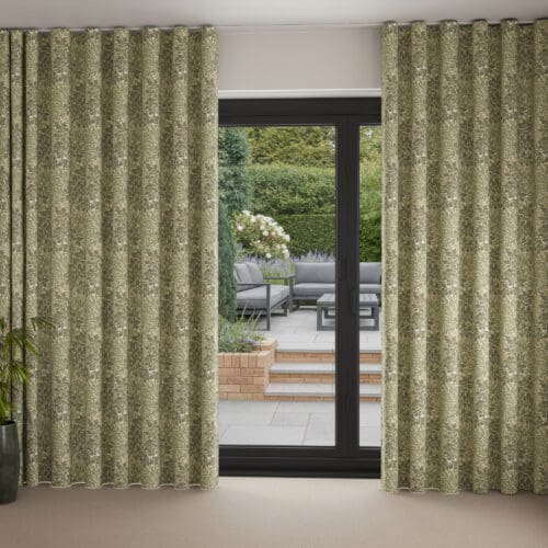William Morris At Home Foliage Fern Wave Curtain