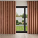 William Morris At Home Reed Rhubarb Wave Curtain