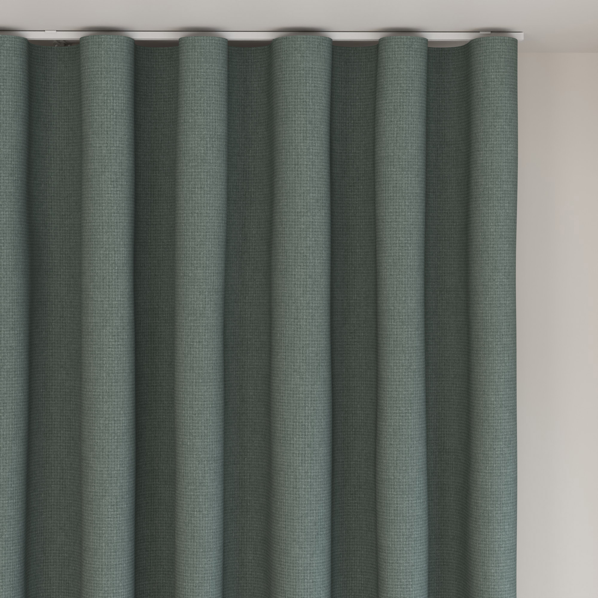 William Morris At Home Reed Mineral Wave Curtain - Image 6