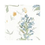 Laura Ashley Wild Meadow Pale Gold Wave Curtain